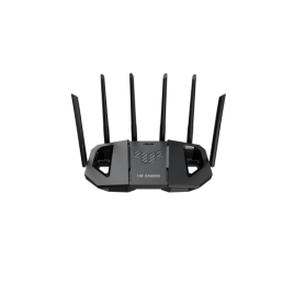 ASUS TUF Gaming BE6500 TUF BE6500 router inalambrico 25 Gigabit Ethernet Doble banda 24 GHz 5 GHz Negro