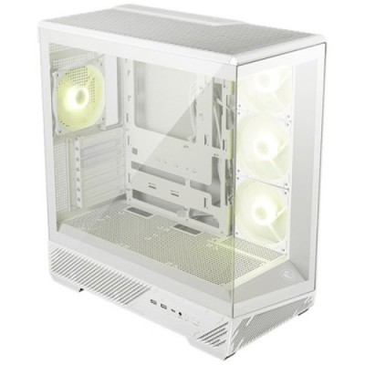 CAJA MSI MAG PANO 130R PZ WHITE3X252X25 353X1201X120MM ARGB2XUSB321USB32 TYPE CAUDIOMICROMID TOWERBLANCA