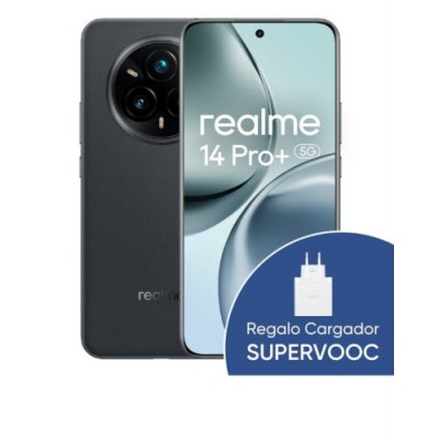 REALME 14 PRO 5G 512GB 12GB SUEDE GREY INT NFC SUPERVOOC 120W POWER ADAPTER WHITE