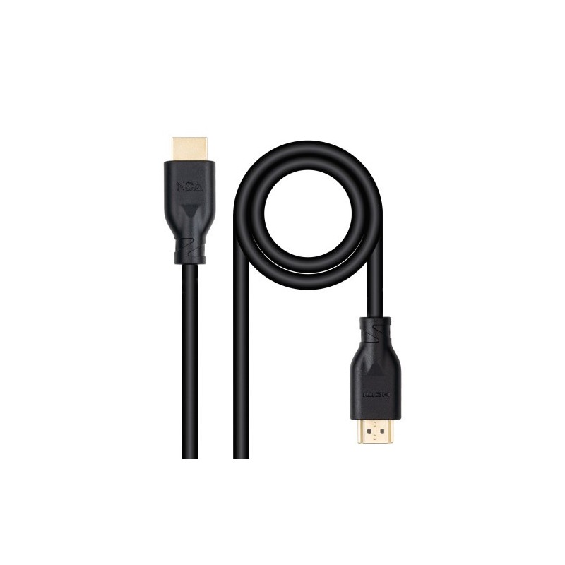 Nanocable Cable HDMI V20 4K60Hz 18Gbps A M A M CCS 1 m