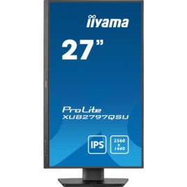 iiyama ProLite XUB2797QSU B2 pantalla para PC 686 cm 27 2560 x 1440 Pixeles 4K Ultra HD LED Negro