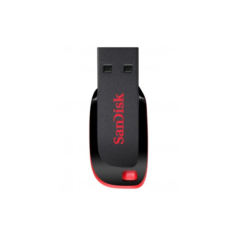 Sandisk Cruzer Blade unidad flash USB 32 GB USB tipo A 20 Negro Rojo