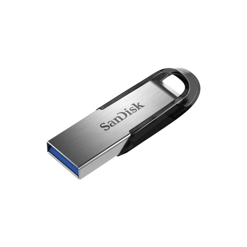 SanDisk ULTRA FLAIR unidad flash USB 128 GB USB tipo A 32 Gen 1 31 Gen 1 Negro Plata