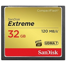 Sandisk 32GB Extreme memoria flash CompactFlash