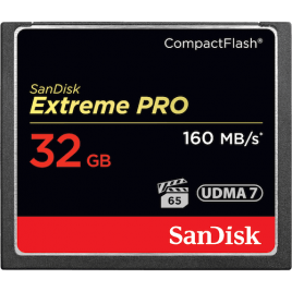 Sandisk 32GB Extreme Pro CF 160MB s memoria flash CompactFlash