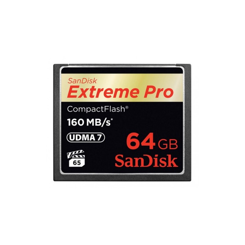 Sandisk 64GB Extreme Pro CF 160MB s memoria flash CompactFlash