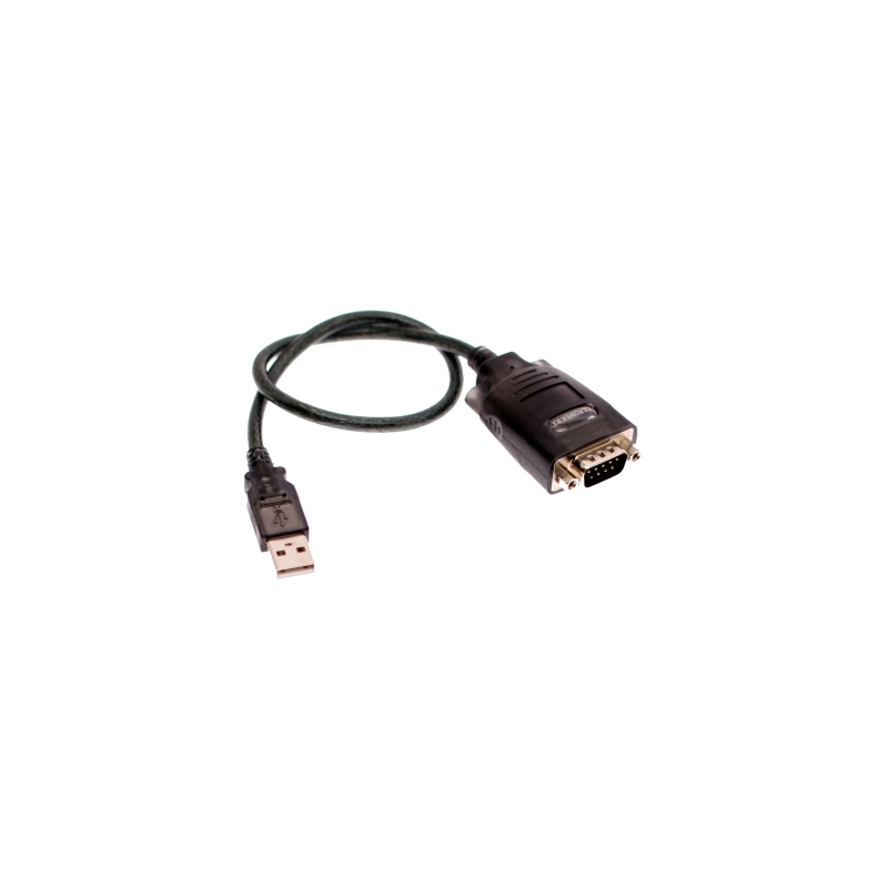 Ewent EW1116 cable de serie Negro 15 m USB 9 Sub D