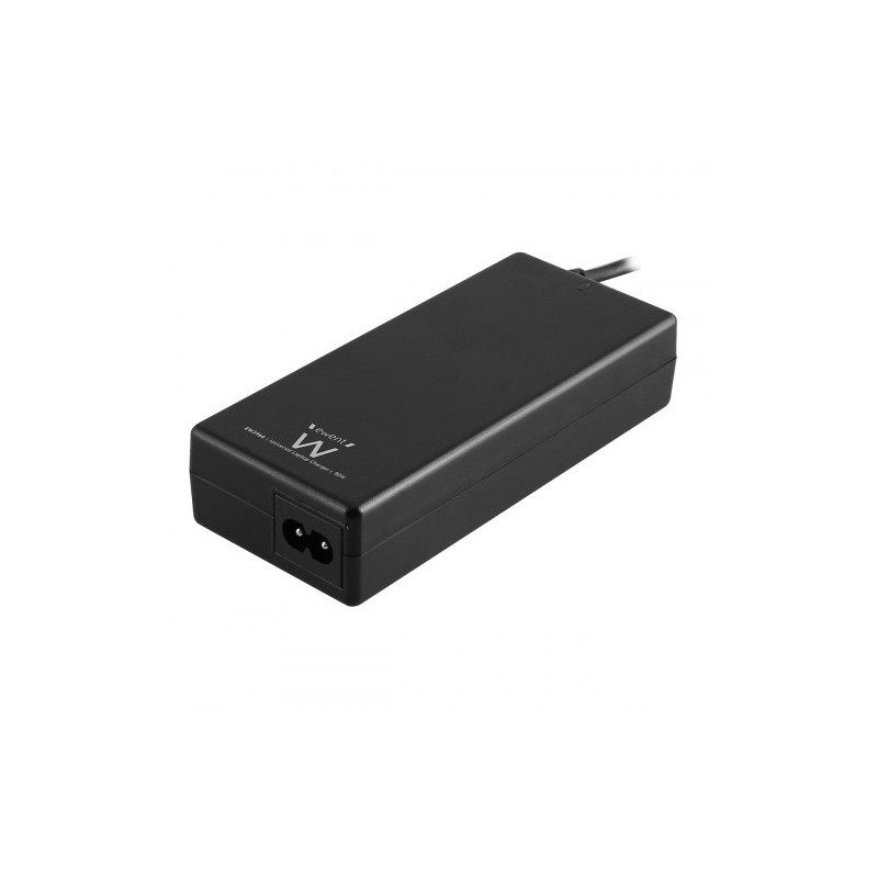 Ewent EW3966 adaptador e inversor de corriente Interior 90 W Negro