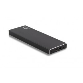 Ewent EW7023 caja para disco duro externo Caja externa para unidad de estado solido SSD Negro