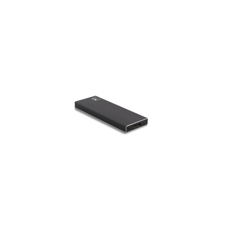 Ewent EW7023 caja para disco duro externo Caja externa para unidad de estado solido SSD Negro