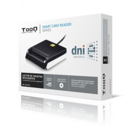 TooQ LECTOR DE TARJETA DNIe EXTERNO USB 20 NEGRO