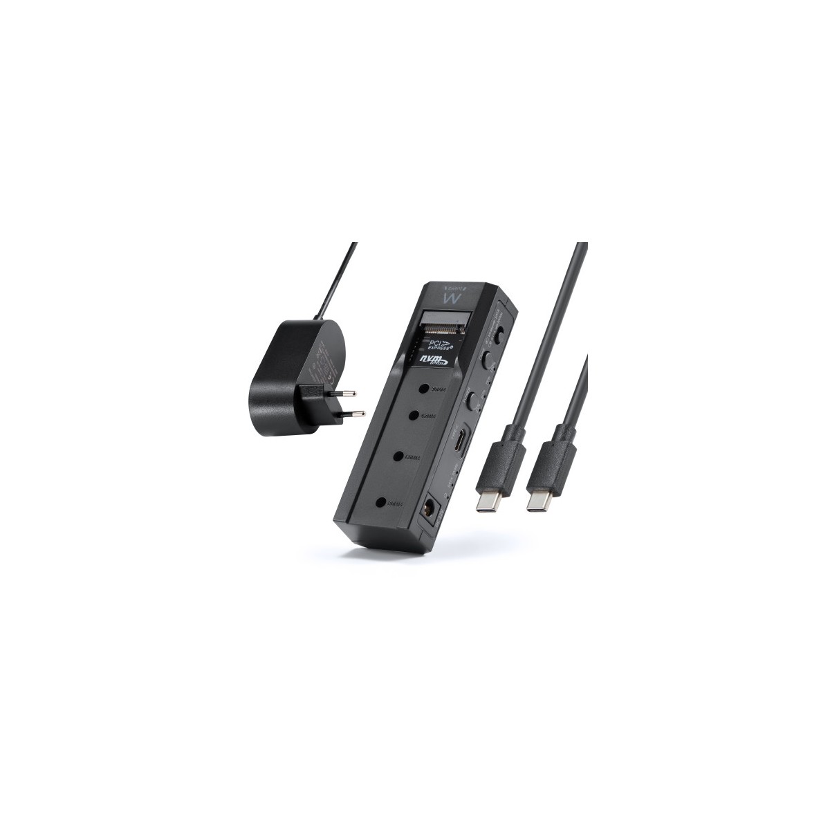 Ewent EW7065 caja para disco duro externo Carcasa de disco duro SSD Negro 25 35