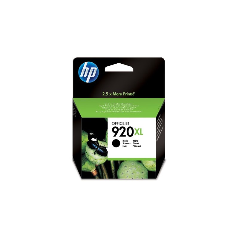 CARTUCHO DE TINTA HP920XL NEGRO OFFICEJET 6500 7500 CD975AE