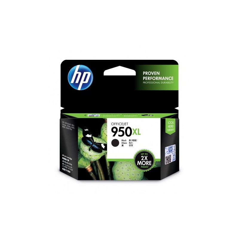 CARTUCHO DE TINTA HP Nº 950XL NEGRO OFFICEJET PRO 8100 8600 CN045AE