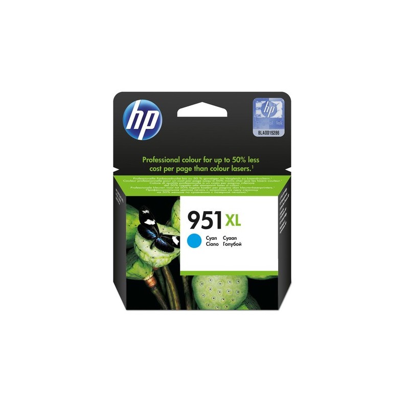HP 951XL CARTUCHO DE TINTA HP951XL CIAN CN046AE