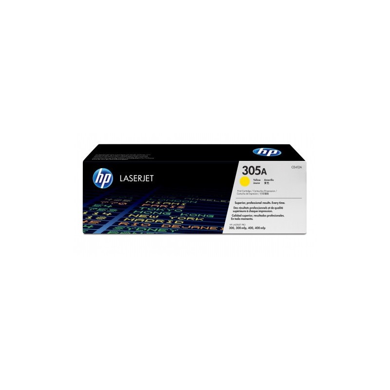 HP 305A TONER AMARILLO HP305A CE412A