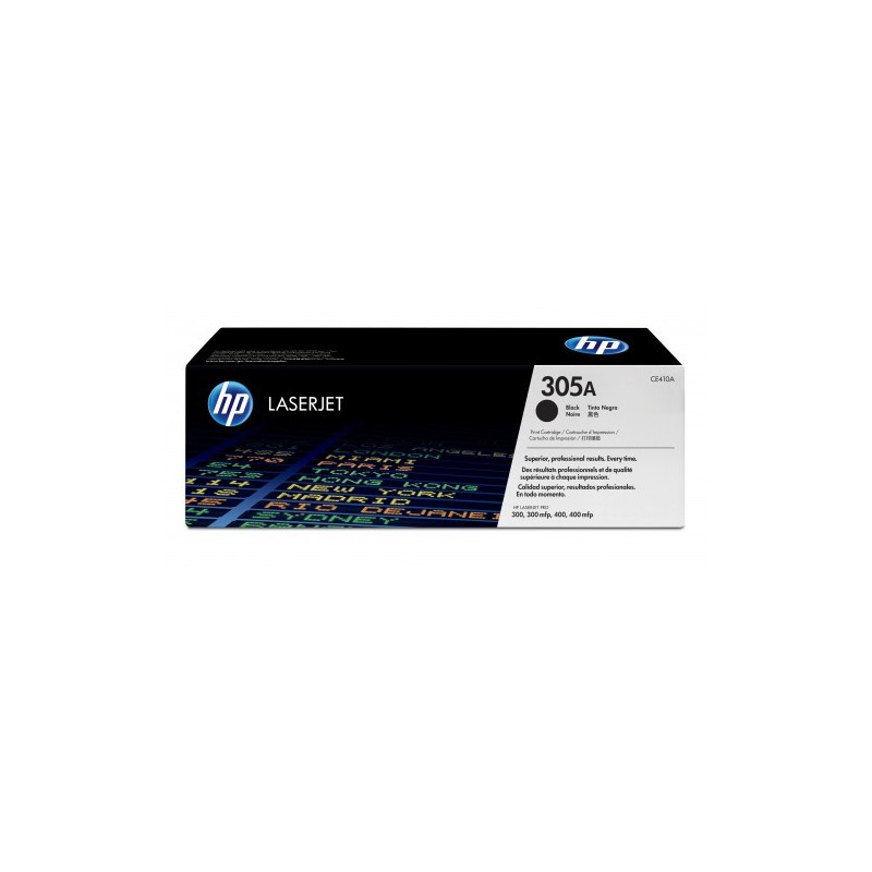 HP 305A TONER HP305A NEGRO CE410A