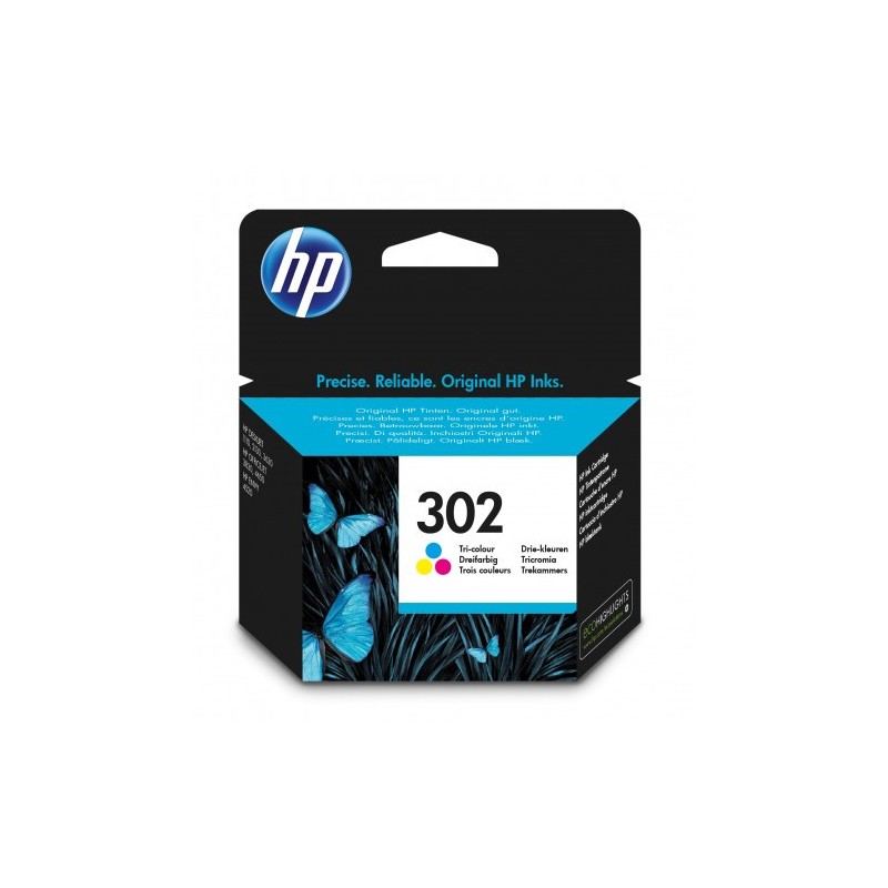 HP 302 CARTUCHO DE TINTA HP302 TRICOLOR F6U65AE