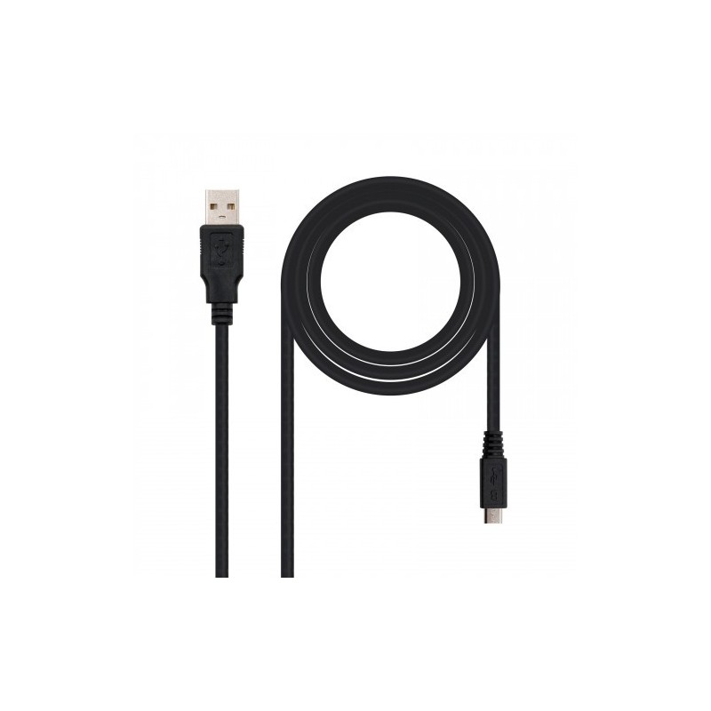 Nanocable CABLE USB 20 TIPO A M MICRO USB B M 08 M