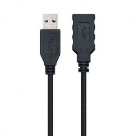 Nanocable CABLE USB 30 TIPO A M A H NEGRO 20 M