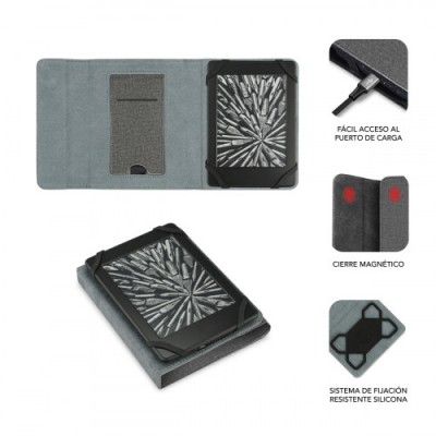 SUBBLIM FUNDA EBOOK CLEVER STAND 6 GREY