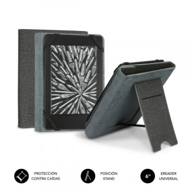 SUBBLIM FUNDA EBOOK CLEVER STAND 6 GREY