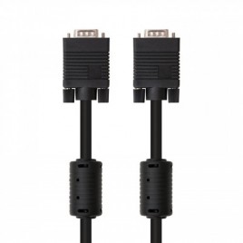 Nanocable CABLE SVGA CON FERRITA HDB15 M HDB15 M 18 M