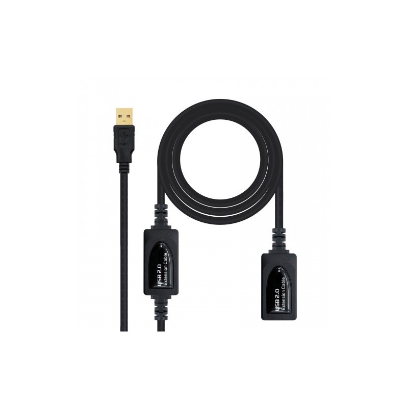 Nanocable CABLE USB 20 PROLONGADOR CON AMPLIFICADOR TIPO A M A H 10 M