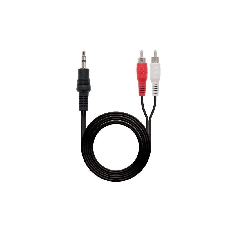 NANOCABLE CABLE AUDIO ESTEREO 35 M 2XRCA M 10 M 10240310