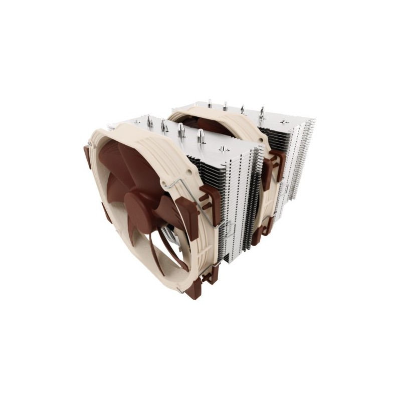 NOCTUA COOLER CPU NH D15 MULTISOCKET 2XFAN A15 6 HEATPIPES DUAL TOWER 140MM FAN PWM INTEL LGA1851 LGA1700 LGA1200 LGA1151 AMD A