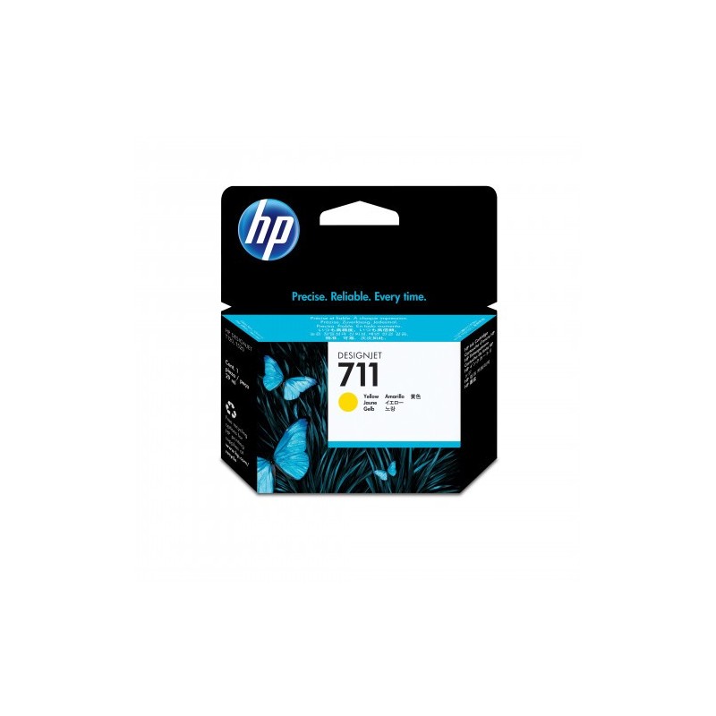 HP 711 CARTUCHO DE TINTA HP711 AMARILLO CZ132A