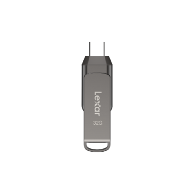 Lexar JumpDrive LJDD400032G BNQNG unidad flash USB 32 GB USB Tipo C 32 Gen 1 31 Gen 1 Gris