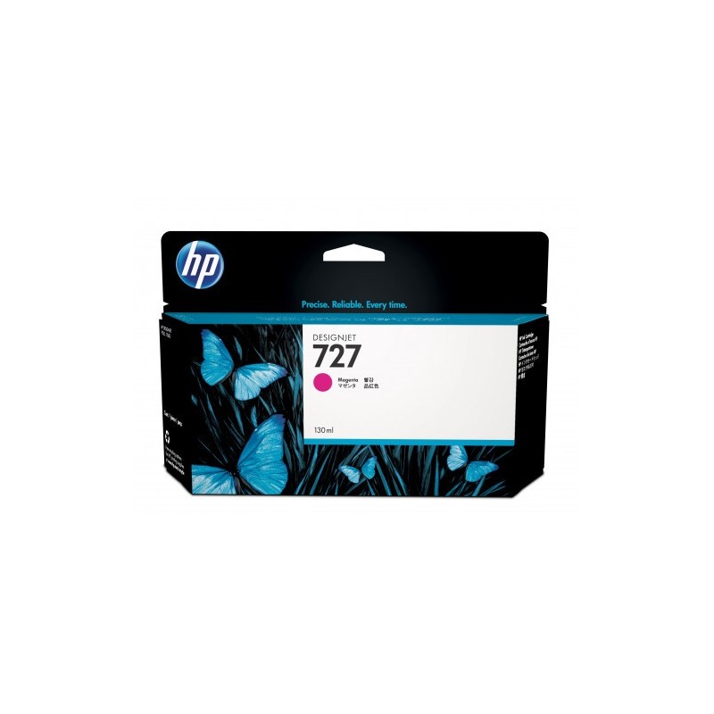 HP Cartucho de tinta DesignJet 727 magenta de 130 ml