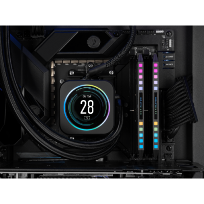 MEMORIA CORSAIR DDR5 32GB 2X16GB PC5200 DOMINATOR PLATINUM RGB CMT32GX5M2B5200Z40