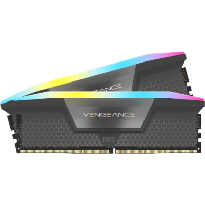 MEMORIA CORSAIR DDR5 32GB 2X16GB PC5600 VENGEANCE RGB CMH32GX5M2B5600Z36K