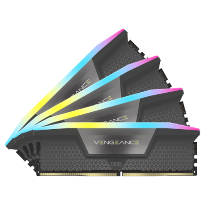MEMORIA CORSAIR DDR5 64GB 4X16GB PC5600 VENGEANCE RGB CMH64GX5M4B5600Z36