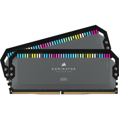 MEMORIA CORSAIR DDR5 32GB 2X16GB PC6000 DOMINATOR PLATINUM RGB CMT32GX5M2B6000Z30K