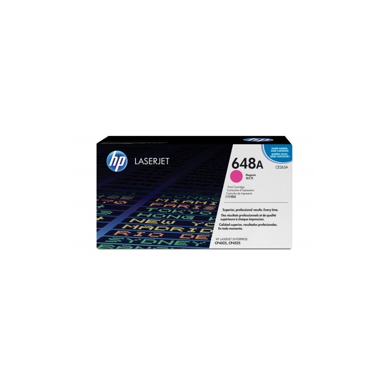 HP 648A TONER HP648A MAGENTA CE263A