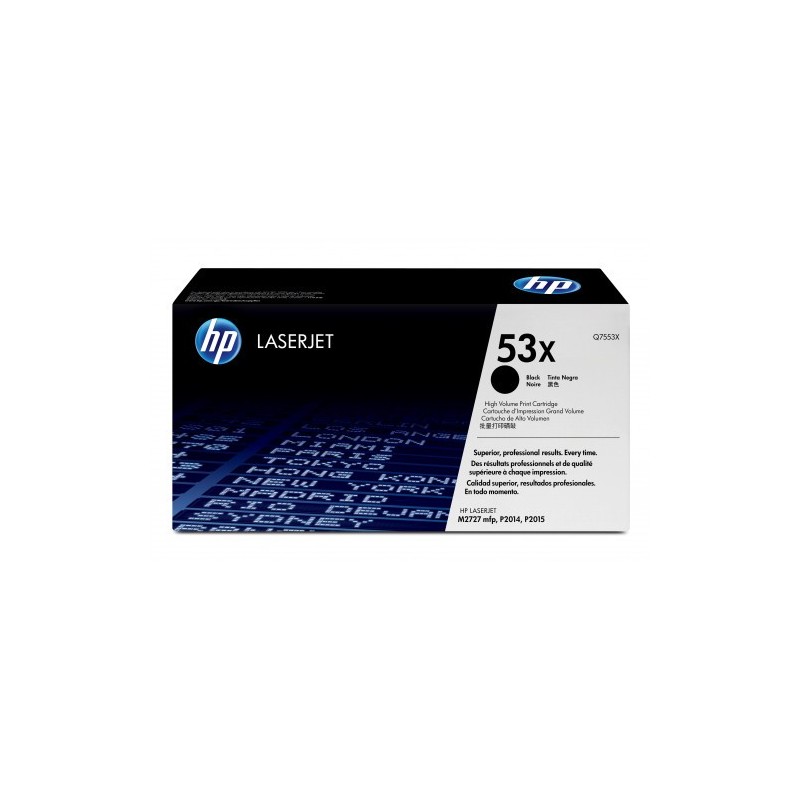 HP 53X TONER HP53X NEGRO Q7553X