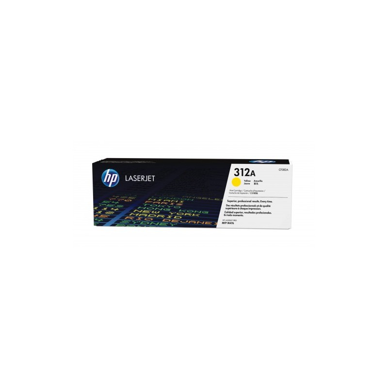 HP 312A TONER HP312A AMARILLO CF382A