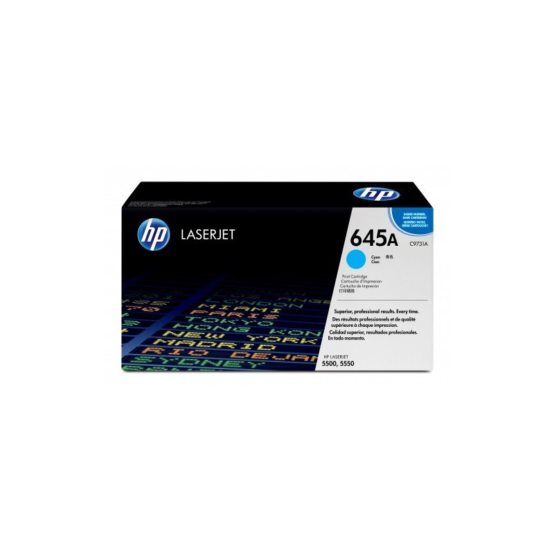 HP 645A TONER HP645A CIAN C9731A