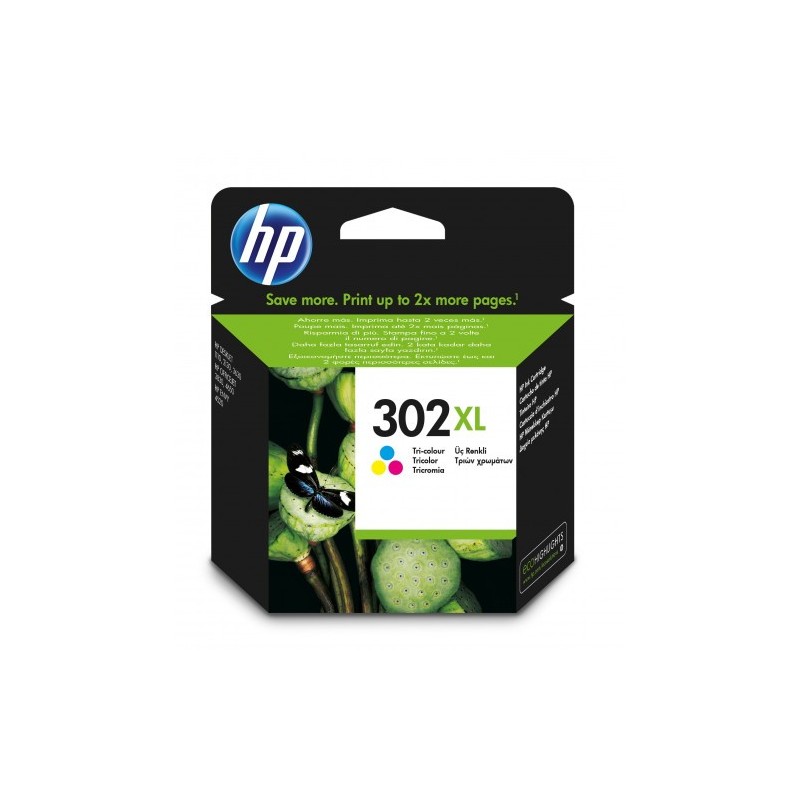 HP 302XL CARTUCHO DE TINTA TRICOLOR HP302XL F6U67AE