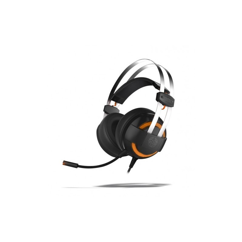 Krom Kode Auriculares Diadema Negro