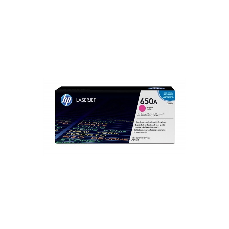 HP 650A TONER HP650A MAGENTA CE273A