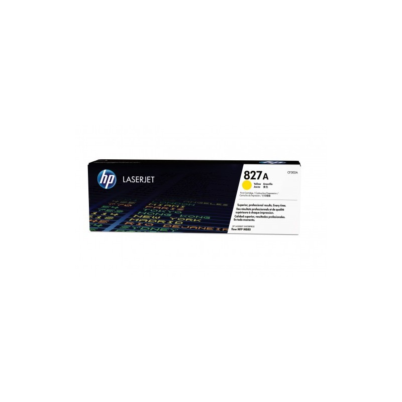 HP 827A TONER HP827A AMARILLO CF302A