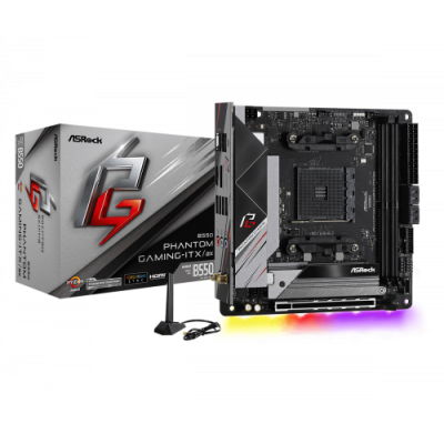 Asrock B550 Phantom Gaming ITX a Zocalo AM4 Mini ITX AMD B550