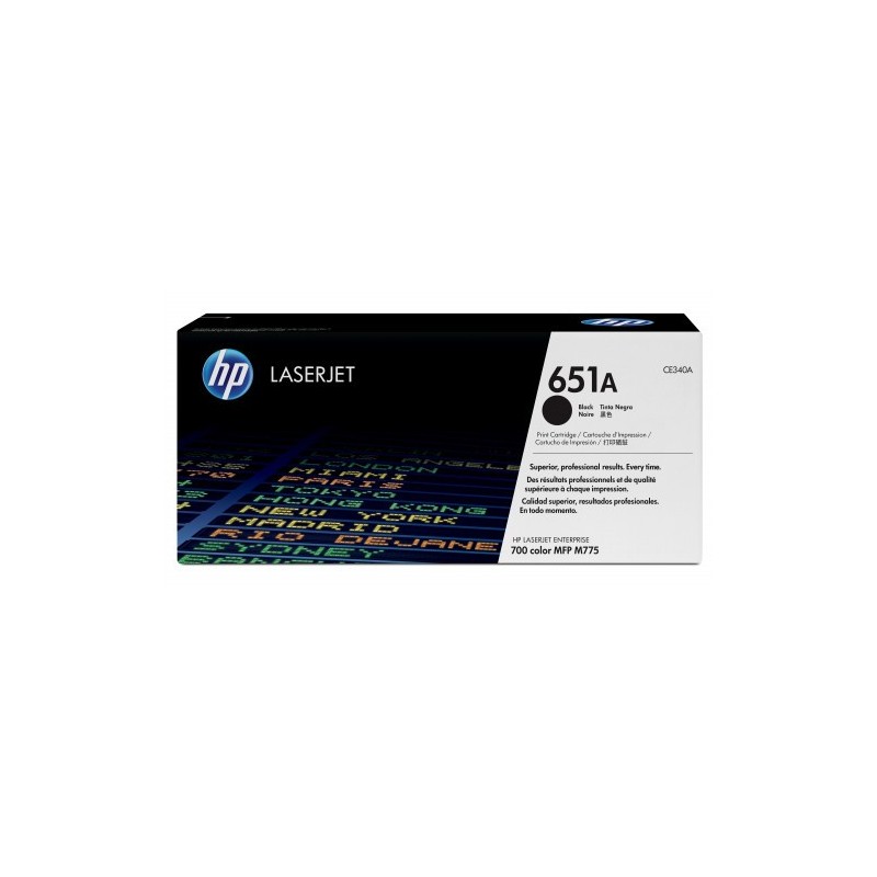 HP 651A TONER HP651A NEGRO CE340A