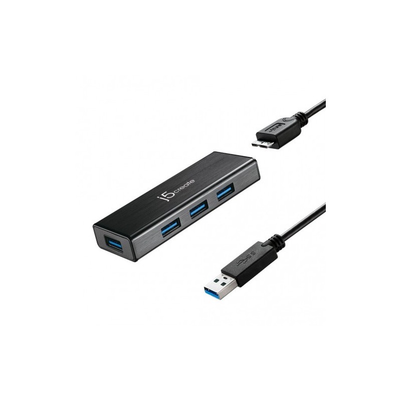 J5CREATE JUH340 MINI HUB USB 30 4 PUERTOS