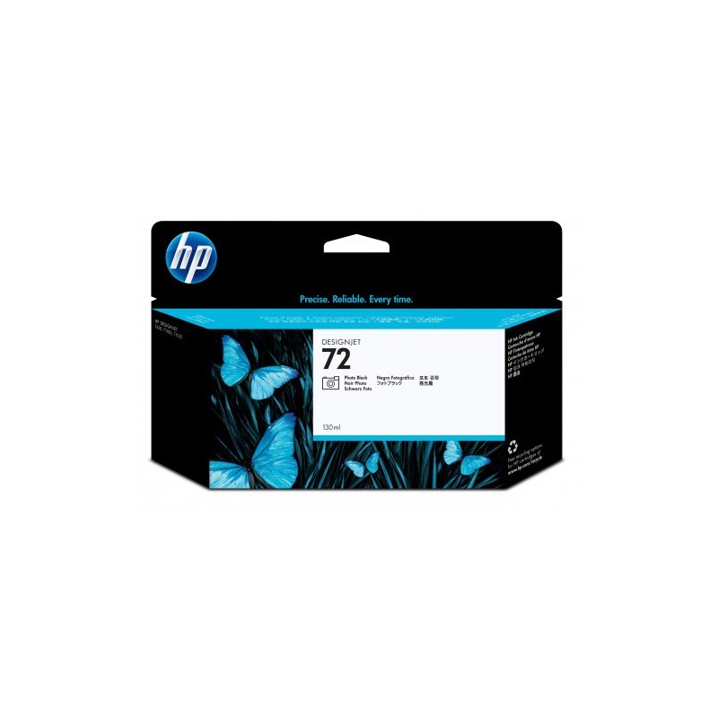 HP Cartucho de tinta 72 negro fotografico de 130 ml