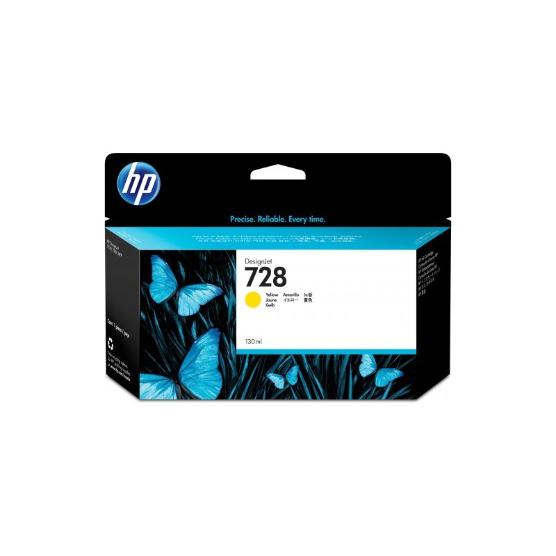 HP 728 CARTUCHO DE TINTA HP728 AMARILLO F9J65A